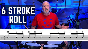 BEST 6 Stroke Roll Drum RUDIMENT Practice Video
