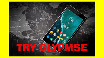 Use the glympse app to share your location with someone