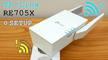TP-Link RE705X Wi-Fi 6 extender dual band • Unboxing, installation, configuration and test