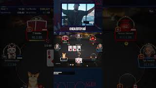 RIHANNA ME DA AURA #coinpoker #papomc #poker #pokeronline