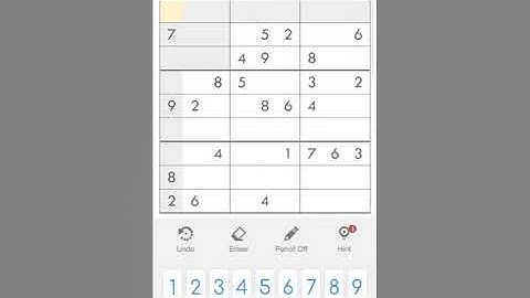 03 JUNE 2020 - SUDOKU DAILY CHALLENGE
