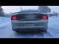 Dodge Charger SRT EXTREME COLD START -38C (-36F)