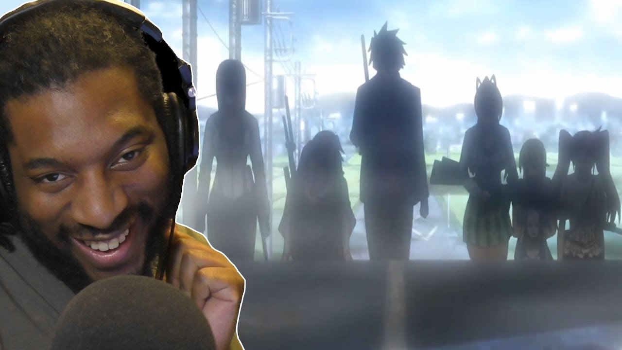 THE END  REACTION to Highschool of the Dead Episode 12 FINALE (DUB) 