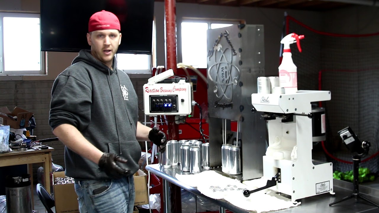 Home Brew Canning New England IPA with Oktober MK16 YouTube