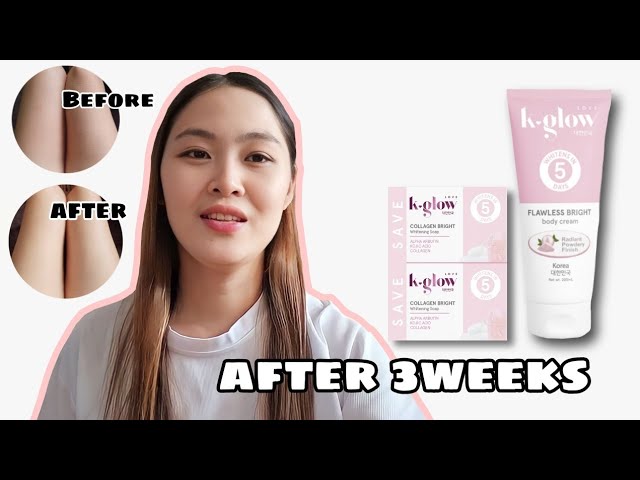 AFTER 3WEEKS REVIEW LOVE K-GLOW SOAP AND BODY CREAM | K-GLOW 대한민국 class=