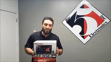 Pioneer AVH-X2800BS 2016 Model Unboxing and Demo - Big 5 Electronics