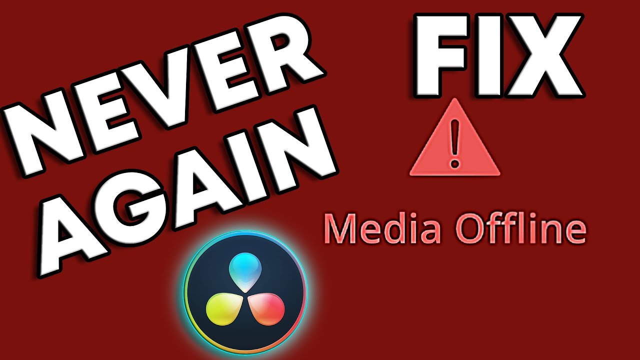 Davinci media offline
