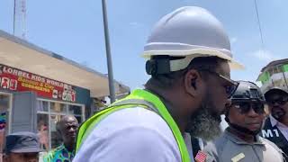 In Monrovia, Public Works and MCC mark structures for demolition