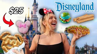 I Tasted EVERY Food At DISNEYLAND *rip my bank account*