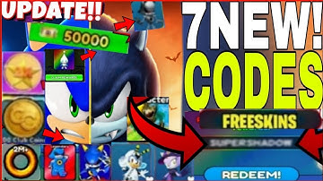 Limited NEW😯UPDATE ALL SECRET WORKING CODES SONIC SPEED SIMULATOR_2025_NEW WORKINGCODES (ROBLOX) 