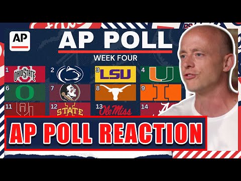 AP Poll Week 4 Reaction...MOST Overrated & Underrated Teams - Josh Pate Cut AP Poll Week 4 Reaction...MOST Overrated & Underrated Teams - Josh Pate Cut