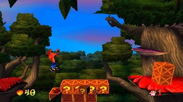 Crash Bandicoot 2: Cortex Strikes Back 100% Walkthrough HD - Part 6: Crash Dash