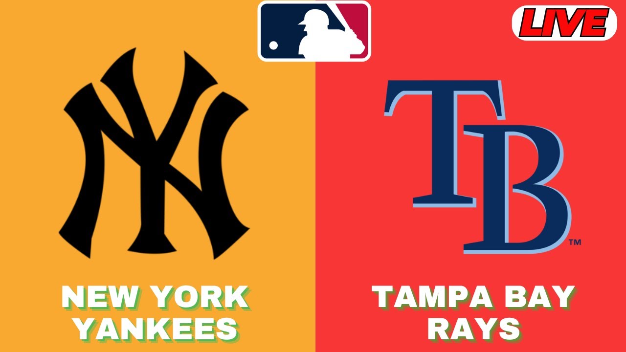 Tampa Bay Rays Vs New York Yankees | MLB 2025 | MLB Live Baseball Score | 07/31/2025