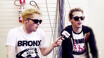GERARD AND MIKEY WAY FROM MY CHEMICAL ROMANCE THANK FANS FOR A DECADE OF SUPPORT