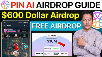 Pin AI Airdrop Guide | Hi Pin Telegram Bot, Wallet Connect | Pin Ai Airdrop Real or Fake