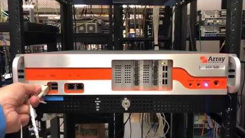 AVX Basics Part 3: Rack, Power Up and Initial Configuration on the AVX 7600