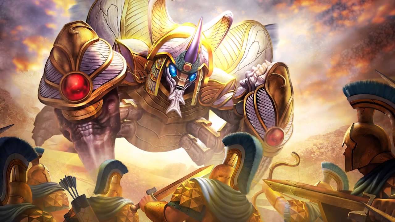 Smite Animated Wallpaper Khepri The Dawn Bringer Youtube