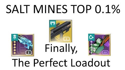 Salt Mines Top 0.1% High Score WITH DIM LINK | 3,451,687 [Destiny 2]