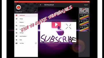 How To Enable Thumbnails (On iPad, Need YouTube Studio)