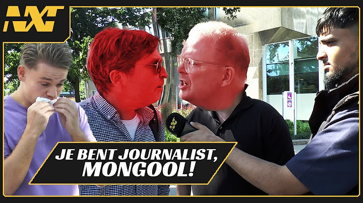 BLOEDLIP GESLAGEN bij Dennis Schouten & Jan Roos krijgt RUZIE met JOURNALIST