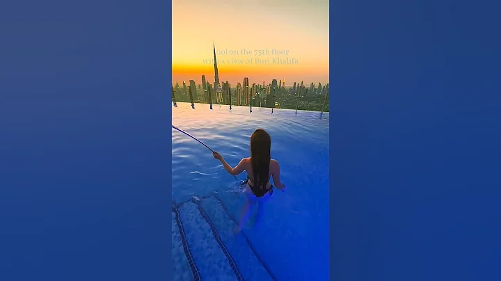 found the craziest rooftop in Dubai! 😍✨