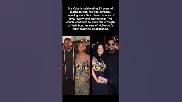 Ice Cube Reveals His 33-Year Marriage Milestone… Fans Are Shocked! #icecube #shorts #viralvideo