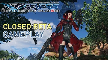 Phantasy Star Online 2 New Genesis [Closed Beta] - Gameplay Part 3 [UltraWide 3440x1440]