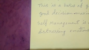 Open Elective  "Communication Skills"-12(Emotional Intelligence- 2) by P Raghavendra.
