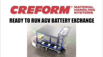 Creform Ready-to-Run AGV Battery Exchange