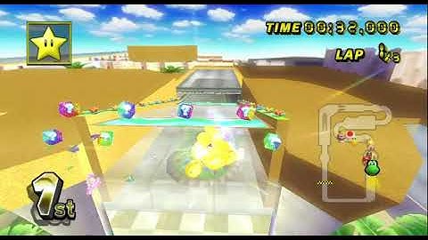 Testing Multiple CPU item hack Mario Kart Wii (Dolphin)