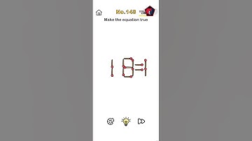 Make the equation true | Brain Out | | Level 143 |