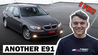 How much BMW E91 can you get for 870€?