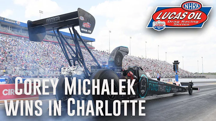 Corey Michalek wins Top Alcohol Dragster at Circle...