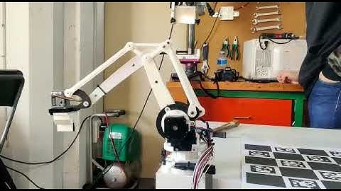 Robotic Arm 4DOF control by ROS