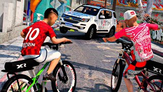 GTA V: MODS | DANDO TRABALHO PARA POLICIA DE BIKE COM MEU AMIGO TIQUINHO🔥 screenshot 1