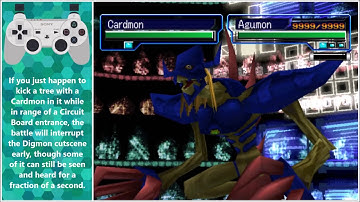 Digimon World 3 | Glitch | Kicking while digging