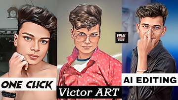 How to edit viral Instagram Ai Avatar Free /vector art one click photo editing @rajshriwaseditz