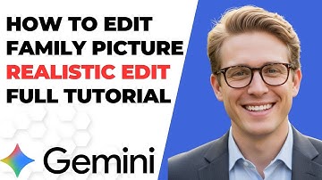 HOW TO EDIT FAMILY PICTURE USING GOOGLE GEMINI AI FAMILY PICTURE  REALISTIC EDIT FULL TUTORIAL 2025
