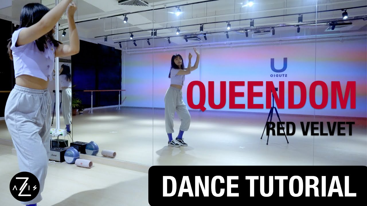 [Learn Kpop in 3min] Red Velvet 레드벨벳 'Queendom' | KPOP DANCE TUTORIAL | Z-AXIS x U STUDIO