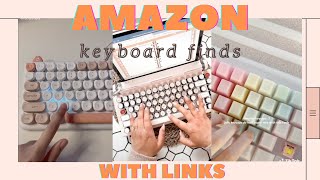 TIKTOK AMAZON FINDS | Amazing KEYBOARD and Keycap Finds | Links In Description