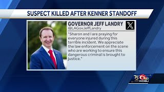 Gov. Jeff Landry reacts to Kenner shooting that injured 6, including 3 officers