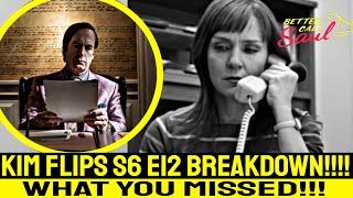 Kim Flips - Better Call Saul Season 6  Episode 12  Breakdown   || Theories And Recap
