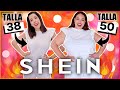 TALLA 50 VS TALLA 38 Misma ropa SHEIN con MyCrazyMakeUp | Pretty and Olé