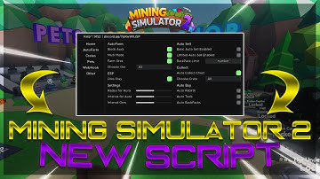[NEW] Mining Simulator 2 SCRIPT/GUI *2022* (Showcase) (Pastebin)