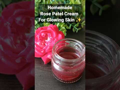 Rose Patels Cream For Glowing Skin ||Reduce Blemishes & Relief in Acne||#shorts #beauty #viral#diy