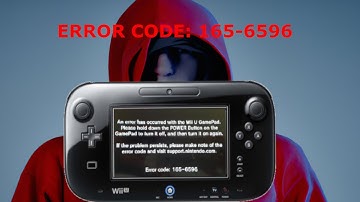 eBay find! Wii U GamePad. Error code: 165-6596. Broken Joystick