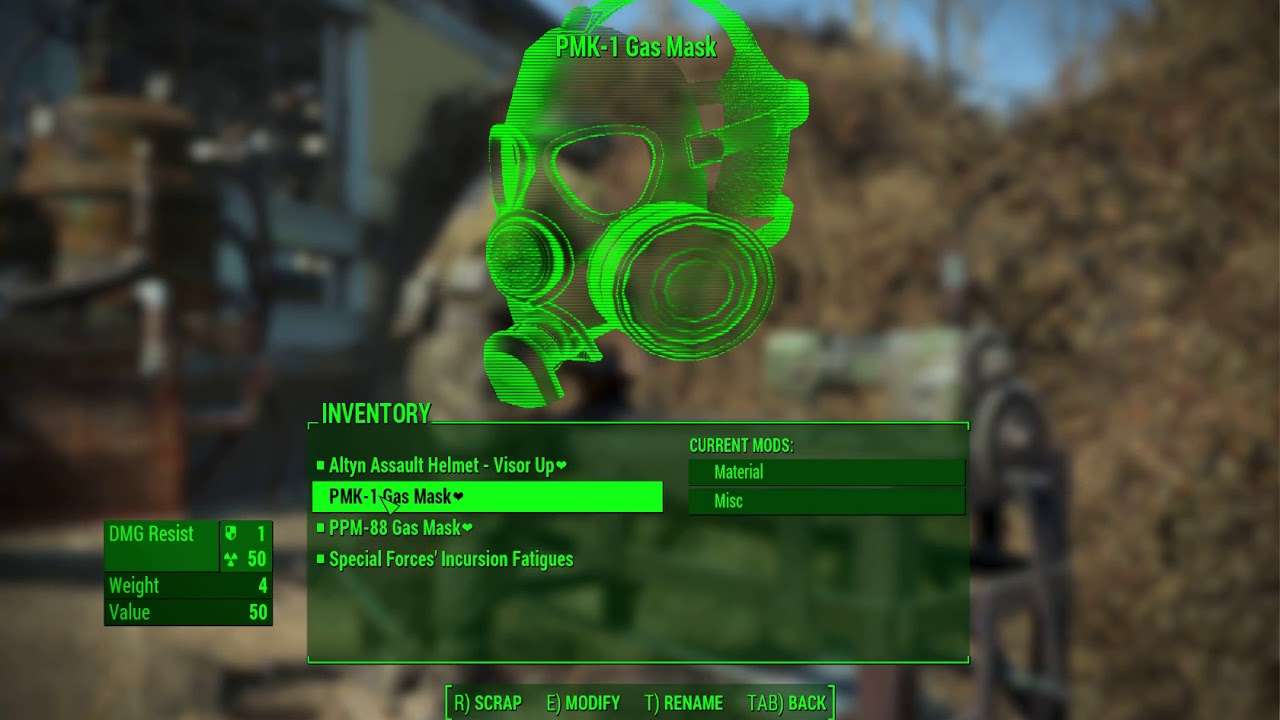 Masks at Fallout 4 Nexus - community