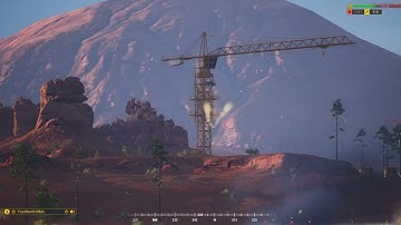 SATCOM: American TOW on crane destroys Russian T-72 #2 - Squad Mod