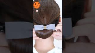 【クルリンパ髪型】バナナクリップで自分で出来る簡単な上品シニヨン #chieshairarrange #tutorial #chie #selfhairstyle