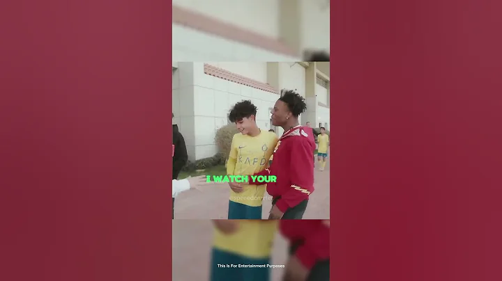 Why Speed Cried After Meeting Ronaldo Jr. #ishowspeed #ronaldo #ronaldojr #ytshorts